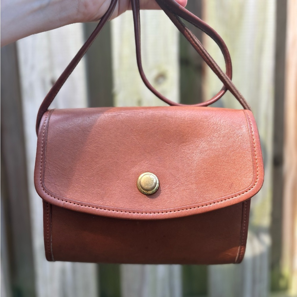 Coach Vintage Chrystie British Tan Crossbody